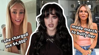 hair by chrissy is publicly bullying a client for leaving a review - tiktok drama