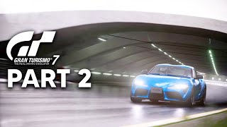 GRAN TURISMO 7 Gameplay Walkthrough Part 2 - National A LICENSE GOLD (PS5 4K 60fps)