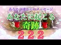 《🌹エンジェルナンバー２２２🌹》2／22 奇跡が起こる事を信じてください🔮【数秘術占い師のカードリーディング】