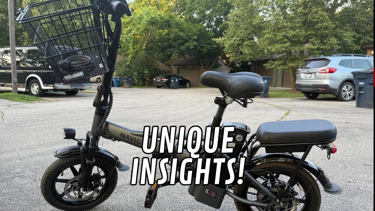 Navic Cb6 Electric Bike Youtube 