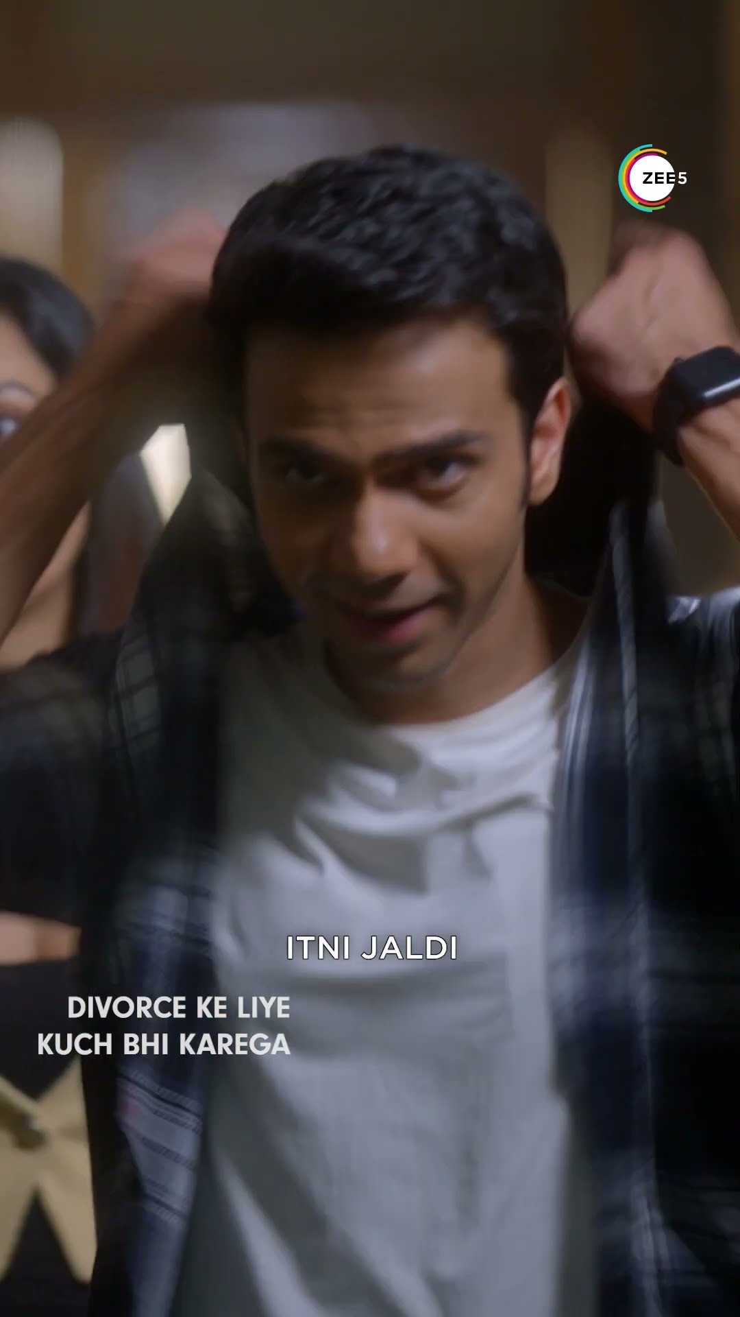 Rishab as Ashutosh : Top journalist banne ke liye | Divorce Ke Liye Kuch Bhi Karega | #ZEE5 #shorts