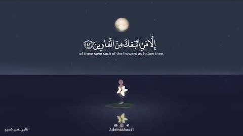 قرآن كريم بصوت عمير شميم حالات واتس اب دينية