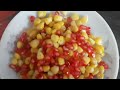 Corn chaat  sukhi pajji