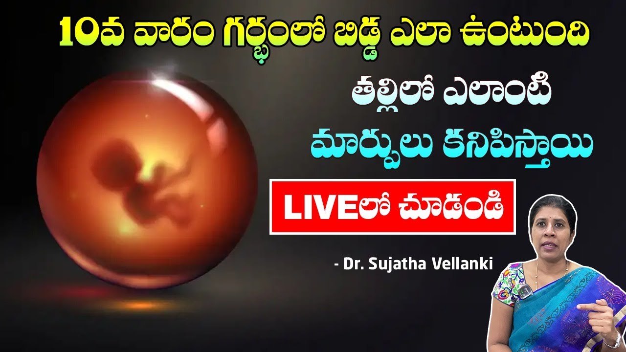 10th Week Pregnancy Symptoms | Healthy Foods Habits | Bleeding | Dr. Sujatha Vellanki