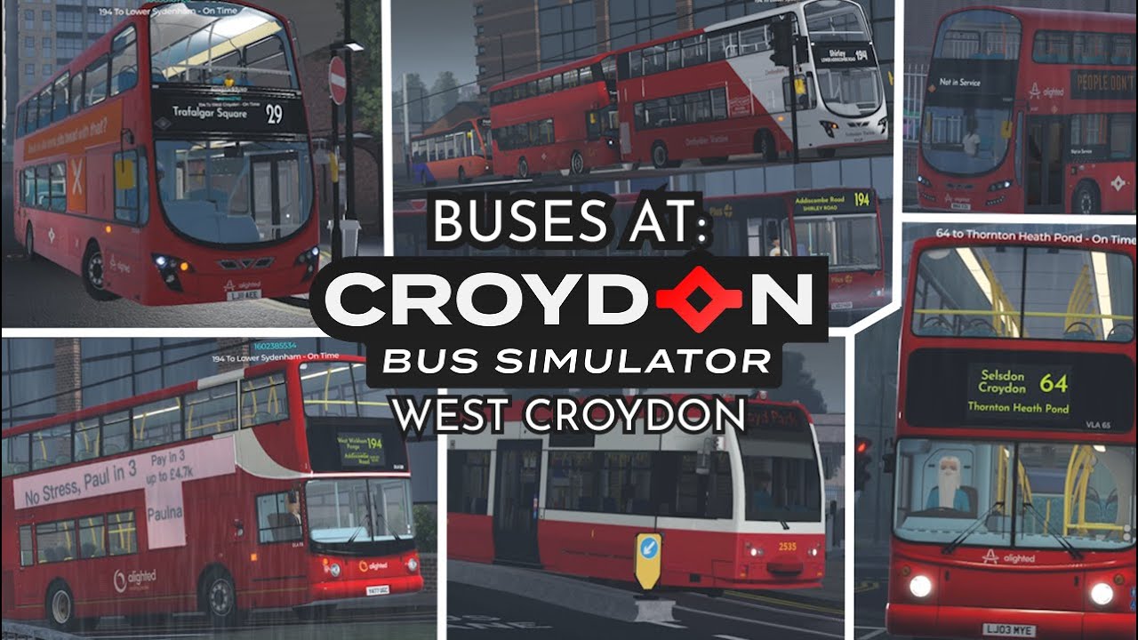 Croydon Bus Simulator | Buses & Trams at West Croydon 9 | 03/10/2025 | SIM SERVER