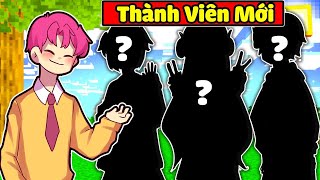 HIHA GIỚI THIỆU THÀNH VIÊN MỚI GIA NHẬP TEAM SINH TỐ TRONG MINECRAFT* LỘ DIỆN THÀNH VIÊN MỚI 🥰🤩