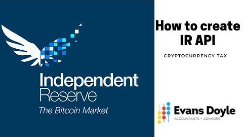 How to create read-only Independent Reserve API for Cryptocurrency Tax NZ