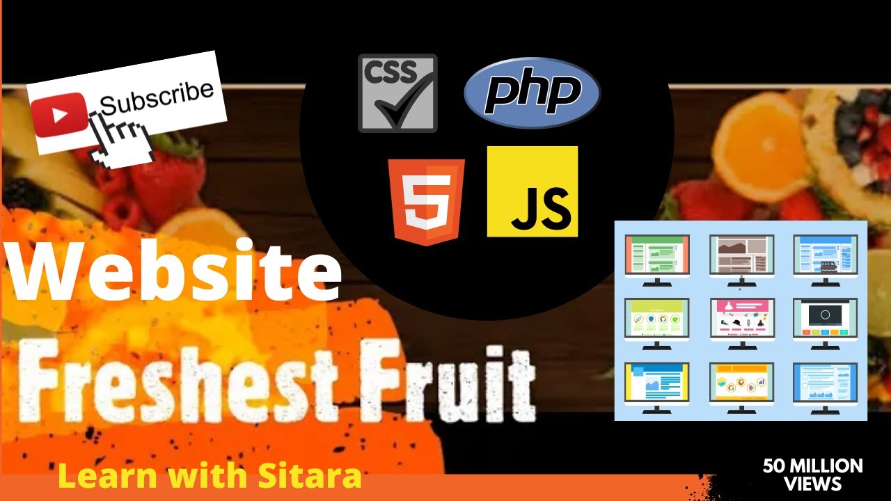 Demo: Online Freshest Fruit Shop Website by using HTML,CSS , PHP and ...