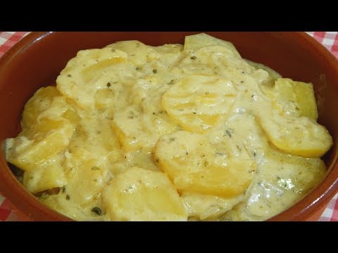 Video: Cómo Cocinar Patatas En Leche