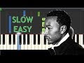 How To Play All Of Me by John Legend  - SLOW Easy Piano Tutorial