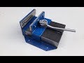 Homemade A Vise with quick clamping function