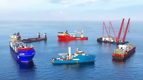 Precision 3D Models of Offshore Wind Vessels: SOVs, CTVs & Ops Visualized by Fidaranimation!