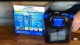 FreeSea Canister Filter Review | NEW PRODUCT on AMAZON | Hang on back | hob