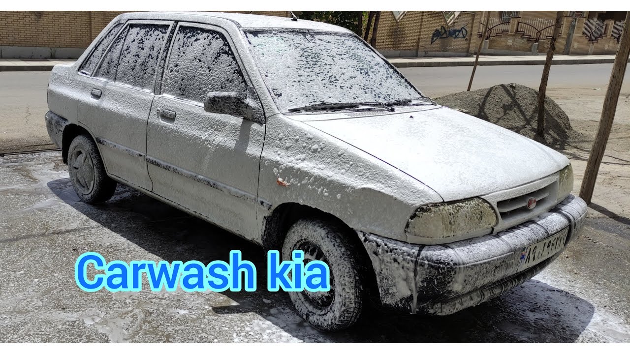 It was washed after two months Kia car wash video YouTube
