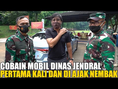 PERTAMA KALI COBAIN MOBIL DINAS LAKSAMANA PERTAMA TNI.. DAN DI AJAK LATIHAN NEMBAK PAKE SENJATA API