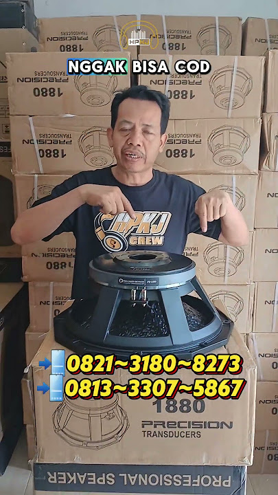CUMA 1,3 JUTA DAPAT SPEAKER PD1880 BOLO‼️#viralshort #ytshorts #subwoofer #terjangkau #speaker #hpkj