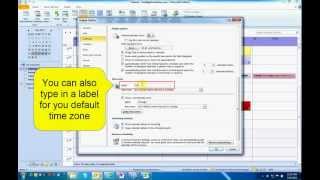 How to Add an Additional Time Zone to Calendar in Outlook - by Turner Time Management