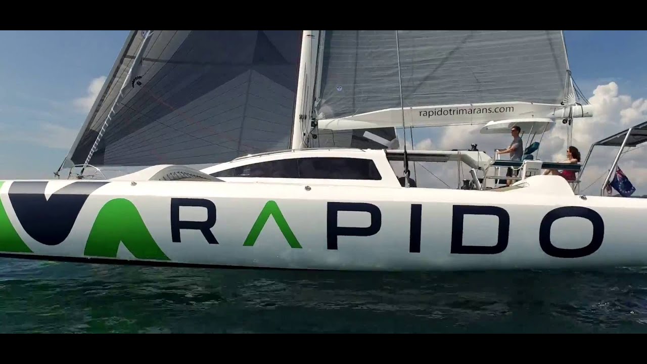 rapido 60 trimaran tour