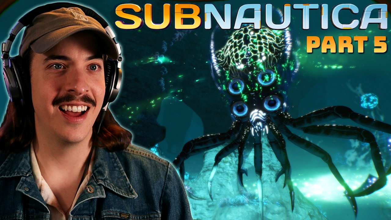 There's Some STRANGE Creatures Down In These Depths! | Subnautica - Part 5
