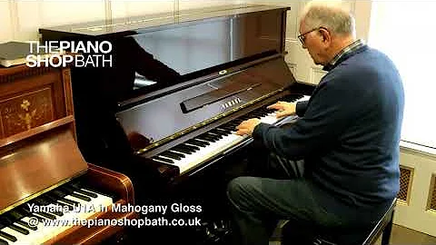 Yamaha U1A Upright Piano in Mahogany Gloss @ The Piano Shop, Bath