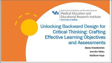 Unlocking Backward Design for Critical Thinking (Effective Teaching 2024, #2)