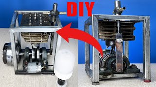 How to make an engine that uses energy from air! Do not use waste oil