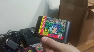Распаковка [Анбоксинг 1] консоли Sega Genesis и картриджей