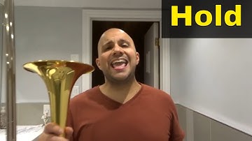 How To Hold A Trombone Properly-Easy Beginner Tutorial