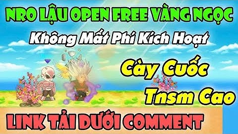 Nro Lậu - Sever Open Miễn Phí Mới Nhất - Nhận Free Vàng Ngọc Cày Chay Ngon, Code Xịn Dame Chuẩn Gốc