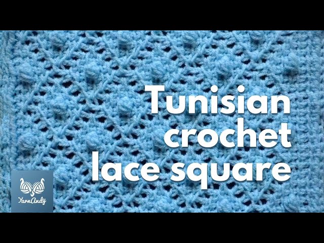 Tunisian Mosaic Crochet Pattern #4 - KnitterKnotter