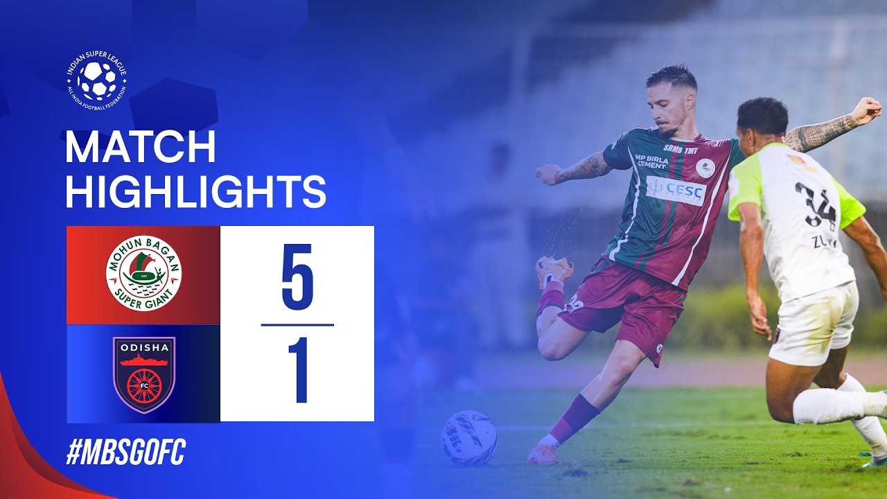 GW 4 Highlights | Mohun Bagan SG 5-1 Odisha FC | ISL 12
