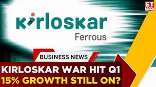 Kirloskar Ferrous Q1: Soft Revenue, Strong Casting Demand, Why Management Stays Bullish | ET Now screenshot 2