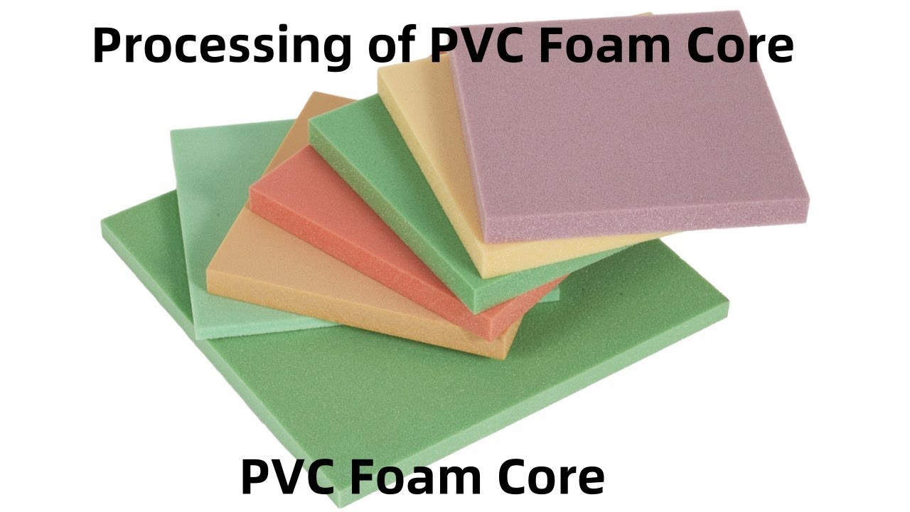 Pvc Core Material PVC foam core - YouTube