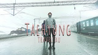 ⟣ taehyung — travel vlog | bf!au