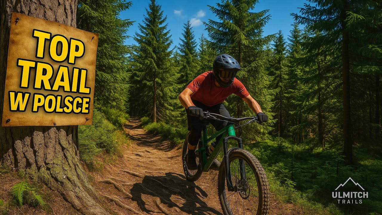 🚵Ulmitch SINGLTRACKS #9 | Trail ZA RZEKOU 🌲Kudowa-Zdrój – Brzozowie | Nejhezčí traily v Polsku🔥