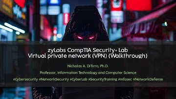 zyLab - Chapter 06 Virtual Private Networks VPN Walkthrough - 042625A