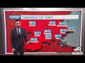 Forecast: Nice day on tap tomorrow