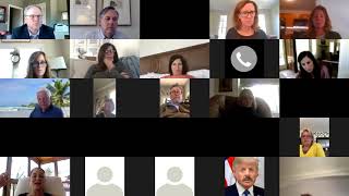 Zoom meeting April 1 with Dave Condon, Jeff Lees, Aimee Forbus and Clint Thompson