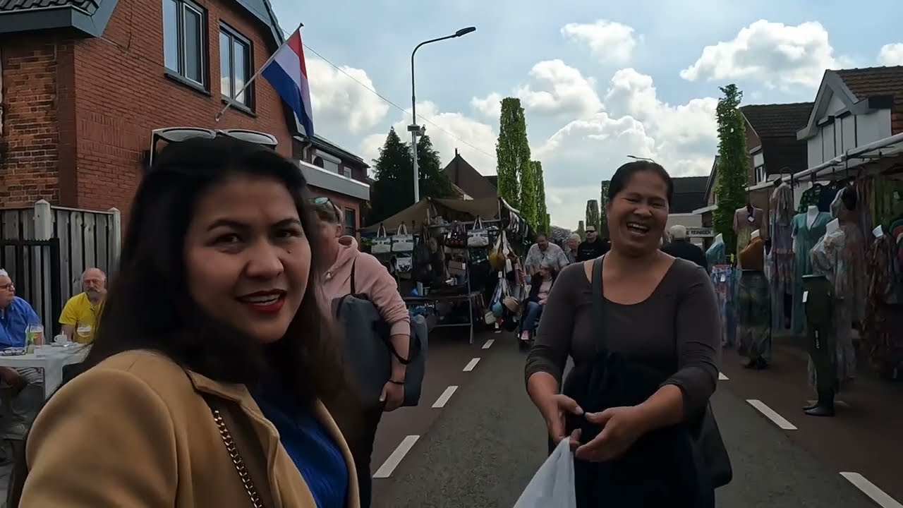 International market at Koewacht, in the Netherlands as well as in Belgium.