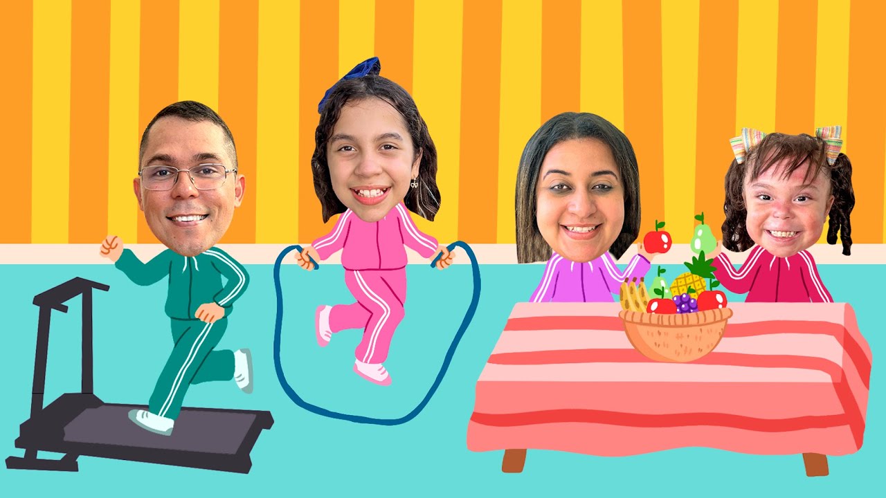 SARAH em uma HISTÓRIA ENGRAÇADA de REGRAS E CONDUTAS para SER SAUDÁVEL | Funny Story for Kids