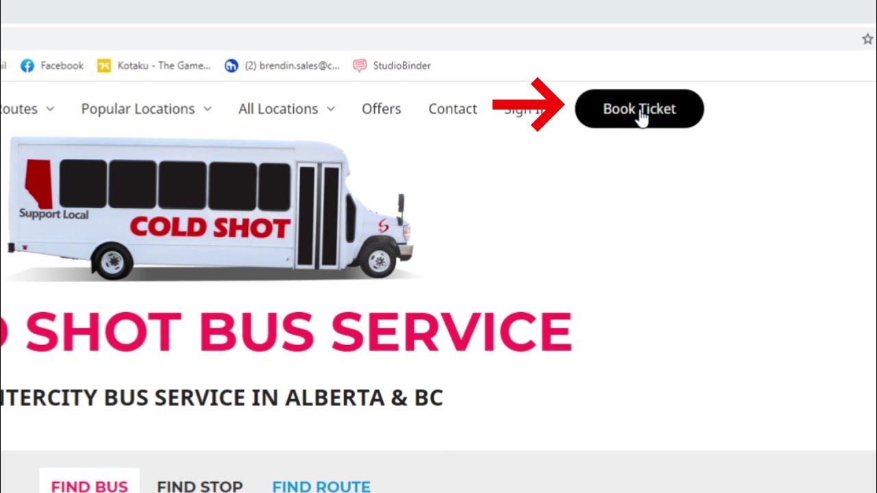 How to book a bus ticket using our website! YouTube