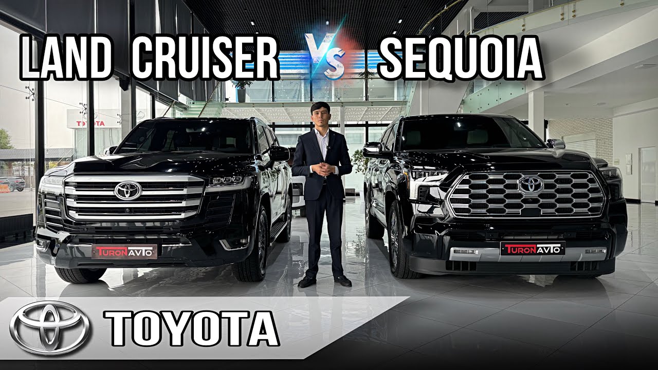 Toyota Land Cruiser 300 va Toyota Sequoia Capstone   Yaponiya🇯🇵 va Amerika🇺🇸 Toyotasi