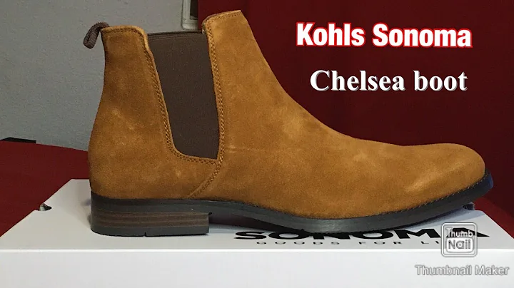 Kohl's Sonoma Chelsea boot Review *Unboxing*