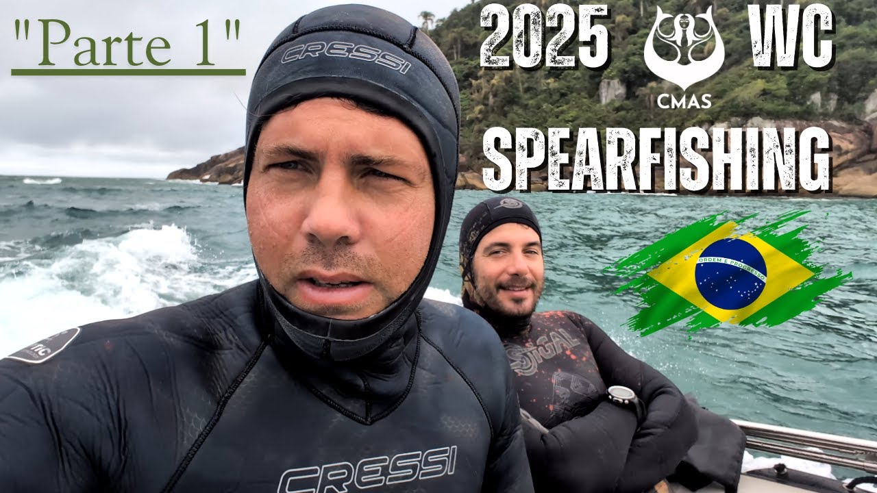 Mondiale di Pesca in Apnea 2025 in Brasile. Parte 1