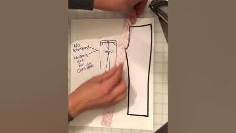 Improving the Front Rise on Pants Sewing Patterns