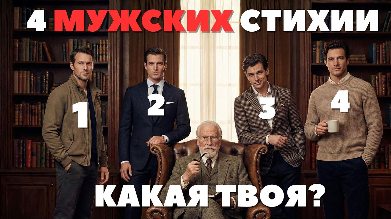 ПСИХОЛОГИЯ 4 СТИХИЙ. Твой идеальный МУЖЧИНА. Тест Юнга