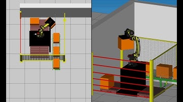 AROBOTICS.CZ FANUC ROBOT ROBOGUIDE PALLETIZING