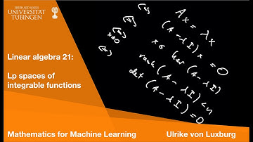(A) Linear algebra 21: Lp-spaces of integrable functions