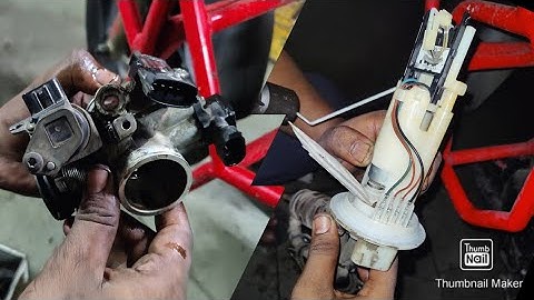 Fuel injector &throttle body cleaning|How to solve missing issue in Bike|Fuel pump cleaningof Apache