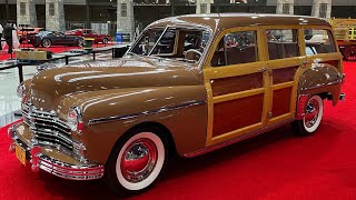 1949 Plymouth Woodie Wagon gets debuted at the Philly Auto Show 2024